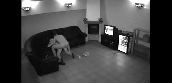  A guy fucked a whore at home in front of a hidden camera